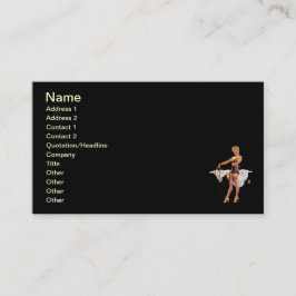 Vintage Retro Rodelbahn mit Aussicht Visitenkarte