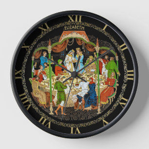 Vintage Retro Russische Märchen Fantasie Uhr