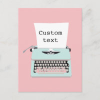 Vintage Retro-Schreibmaschine und Papierdesign