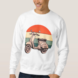 Vintage, Retro, Scooter, Mofa, Töffli, Roller  Sweatshirt