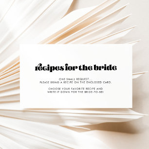 Vintage Retro-Script-Anforderungskarte Begleitkarte