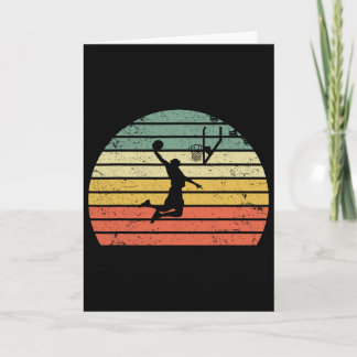 Vintage Retro Sketll Dunk Shirt Sonnenuntergang Fa Karte