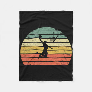 Vintage Retro Sketll Dunk Shirt Sunset Colorful  Fleecedecke