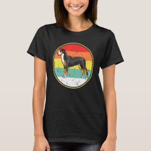 Vintage Retro Sonnenuntergang Grosser Schweizer Se T-Shirt