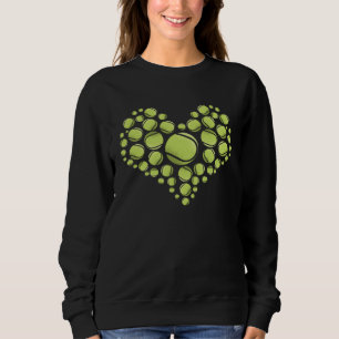 Vintage Retro Sprüche Tennis Sweatshirt