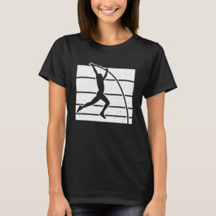 Vintage Retro Stabhochsprung T-Shirt