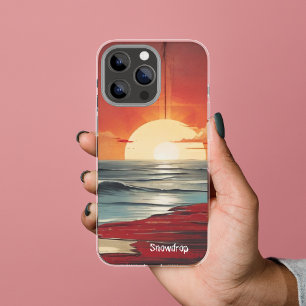 Vintage Retro Sunset Seehand Case-Mate iPhone Hülle