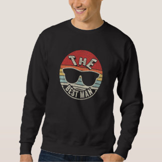 Vintage Retro Trauzeuge Junggesellenabschied 1 Sweatshirt