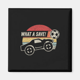 Vintage Retro Was für ein Save! Rakete Rc Soccer A Magnet