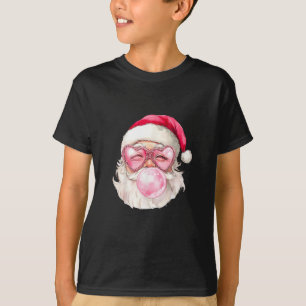 Vintage Retro Weihnachtsmann Weihnachten Bubble Ka T-Shirt