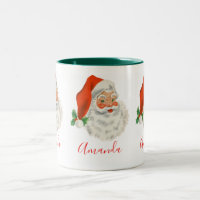 Vintage Retro Weihnachtsmann