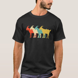 Vintage Retro Ziegenflüsterer T-Shirt
