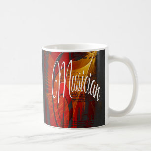 Vintage-Rhythmus-Musik Kaffeetasse