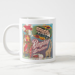 Vintage-Ringling-Brüder-Zirkusposter Jumbo-Tasse
