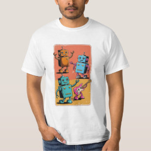 Vintage Roboter T-Shirt
