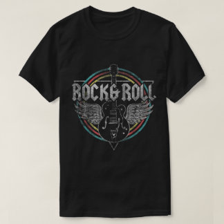 Vintage-Rock-&-Roll-Gitarrenkunst T-Shirt