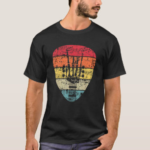 Vintage Rock & Roll Skelettgitarre T-Shirt