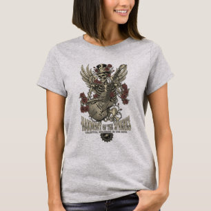 Vintage Rock Skelett Gitarrist  T-Shirt