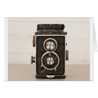 Vintage-Rolleiflex-Zwei-Objektiv-Kamera