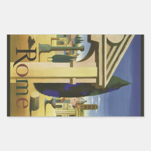 Vintage Rom Italien Aufkleber