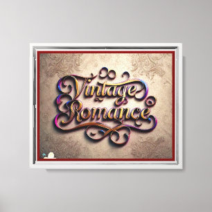 "Vintage Romance Revival" Leinwanddruck