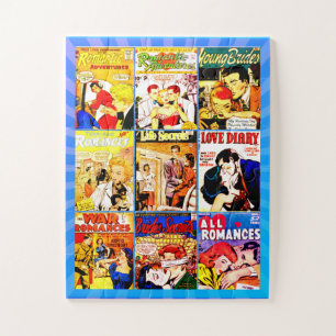 Vintage-Romanik-Comicbook-Cover-Collage