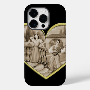 Vintage-Romantik-Paar, Mann und Frau Liebe Case-Mate iPhone 14 Pro Hülle