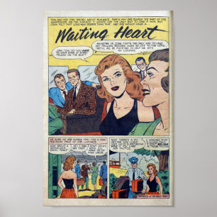Vintage Romantik Poster