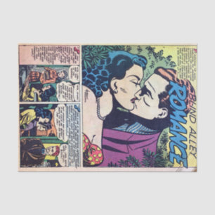 Vintage Romantik Seidenpapier