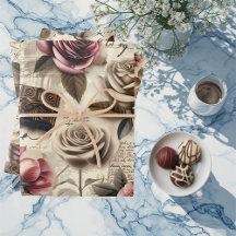 Vintage Romantisches Junk Journal Decoupage Viktor