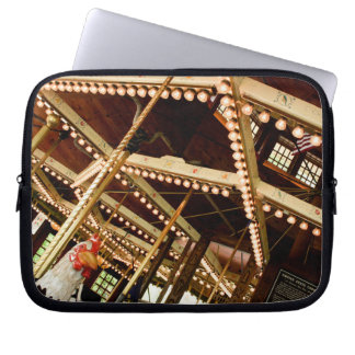 Vintage Rooster Carousel Laptopschutzhülle