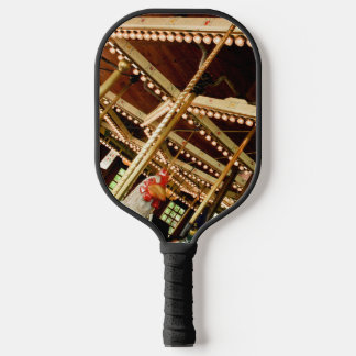 Vintage Rooster Carousel Pickleball Schläger