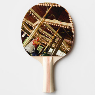 Vintage Rooster Carousel Tischtennis Schläger