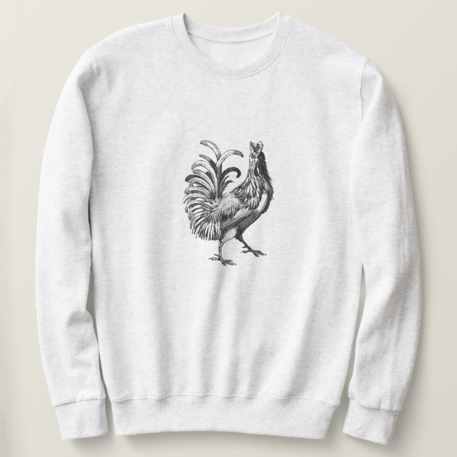Vintage Rooster Sweatshirt (Design vorne)