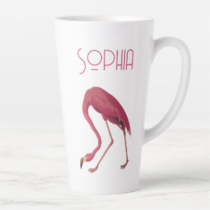 Vintage Rosa Flamingo Milchtasse