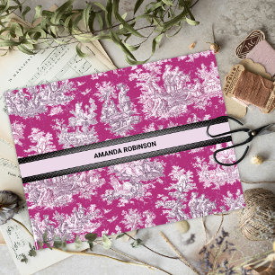 Vintage Rosa-Magentoilette Seidenpapier