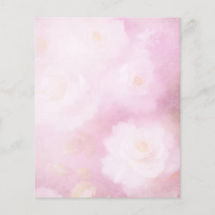 Vintage Rosa- und Weißblätterbücher