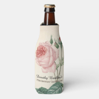 Vintage Rose 75. Geburtstagsfeier BC Flaschenkühler