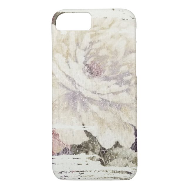 Vintage Rose abstrakt Case-Mate iPhone Hülle (Rückseite)