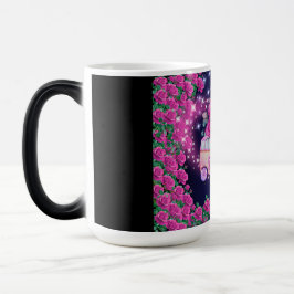 Vintage Rose Beaver Bus Mug Verwandlungstasse