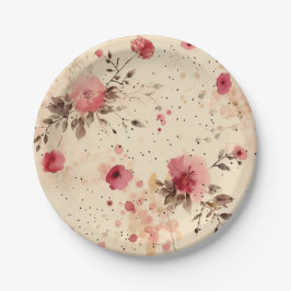 Vintage Rose Bluepapier Party Teller