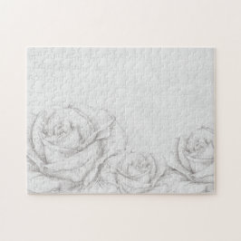 Vintage Rose Blumengrau dekorativ