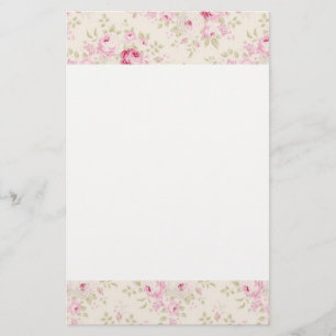 Vintage Rose Briefpapier