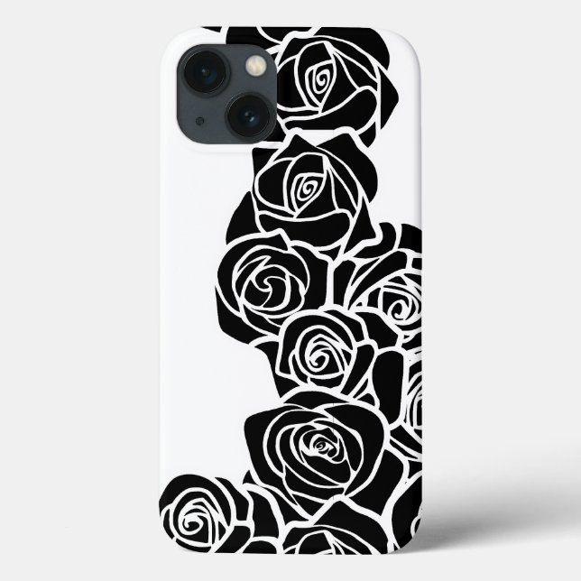 Vintage Rose Case-Mate iPhone Hülle (Rückseite)