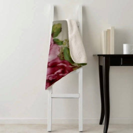 Vintage Rose Elegance  Sherpadecke