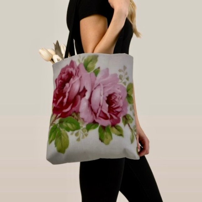Vintage Rose Elegance  Tasche (Von Creator hochgeladen)