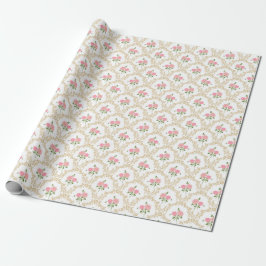 Vintage Rose Geschenkpapier