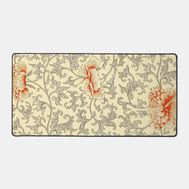 Vintage rose gris botanique (Recto)