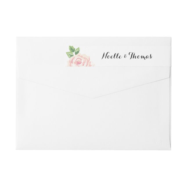 Vintage Rose Hochzeit (Rückseite)