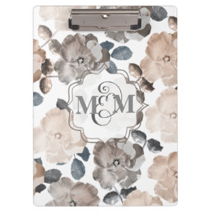Vintage Rose Hochzeitsklammer Klemmbrett